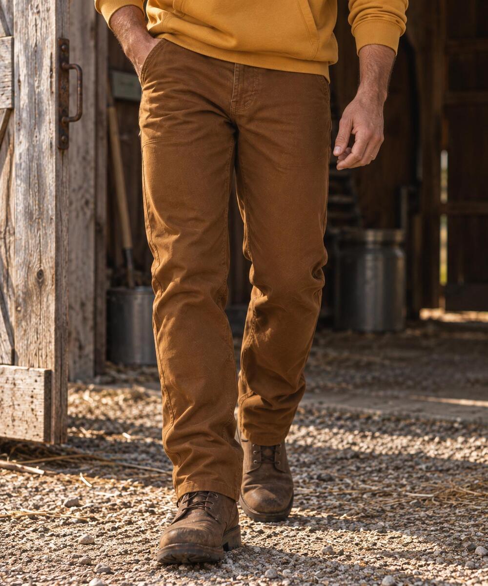 NEW FILSON dry tin 5-pocket pant in whiskey